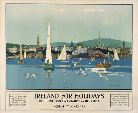 Irish Travel Poster from 1930's